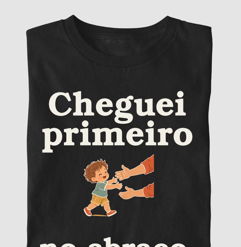 Camiseta Infantil - Primeiro no Carinho
