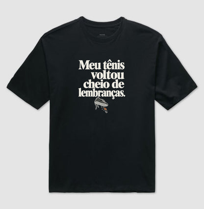 Camiseta Oversized - Areia de Brinde