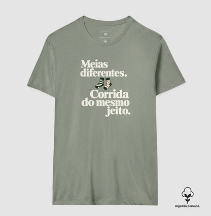 Camiseta Algodão Peruano - Par Diferente