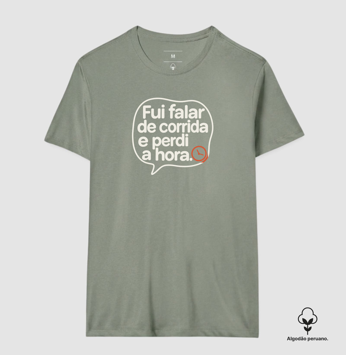 Camiseta Algodão Peruano - Assunto Preferido
