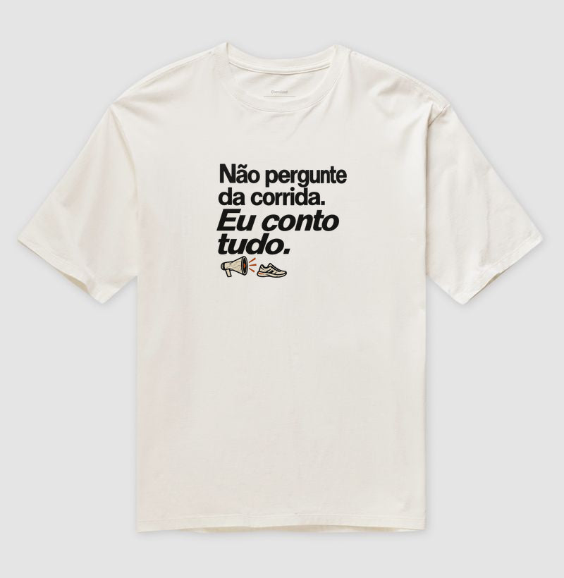 Camiseta Oversized - Cheguei no Assunto