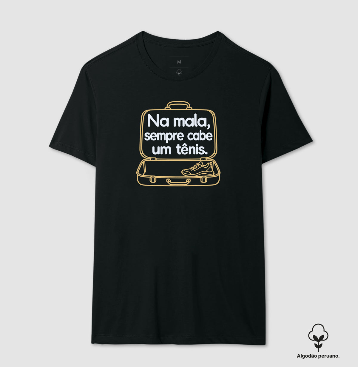 Camiseta Algodão Peruano - Correr de Férias