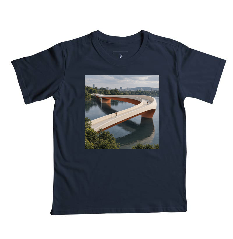 Camiseta Infantil - Pontes e Voltas