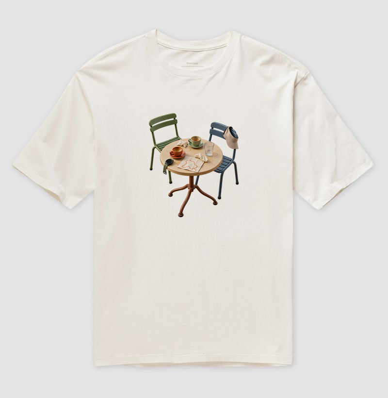 Camiseta Oversized - Mesa de Encontro