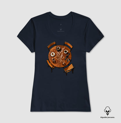 Camiseta Algodão Peruano - Café Depois do Corre