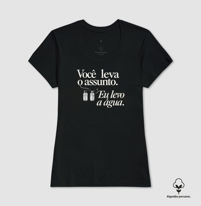 Camiseta Algodão Peruano - Dupla Combinada