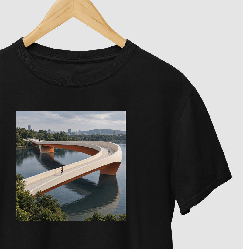 Camiseta Unissex - Pontes e Voltas