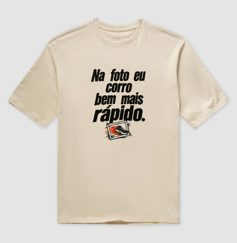 Camiseta Oversized - Na Hora da Foto