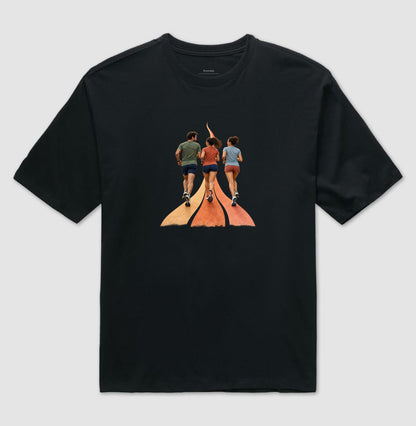 Camiseta Oversized - Último Quilômetro Juntos
