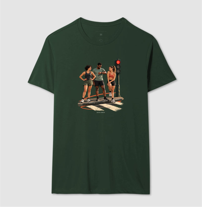 Camiseta Unissex - Semáforo Vermelho