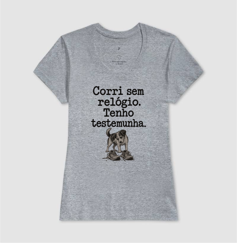 Camiseta Unissex - Relógio em Casa