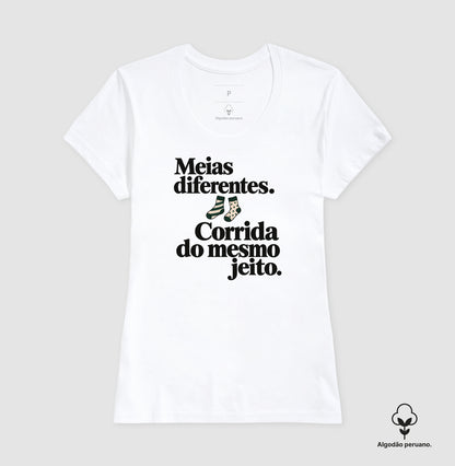 Camiseta Algodão Peruano - Par Diferente