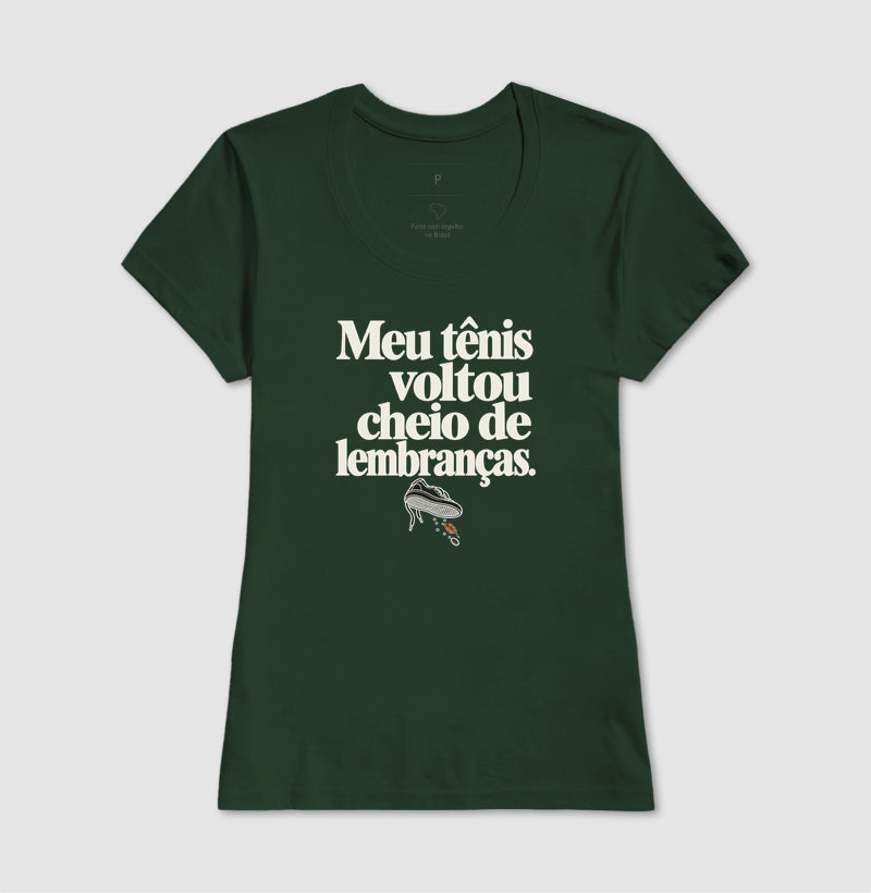 Camiseta Unissex - Areia de Brinde, Feminino, Verde