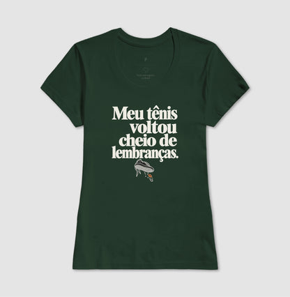Camiseta Unissex - Areia de Brinde, Feminino, Verde