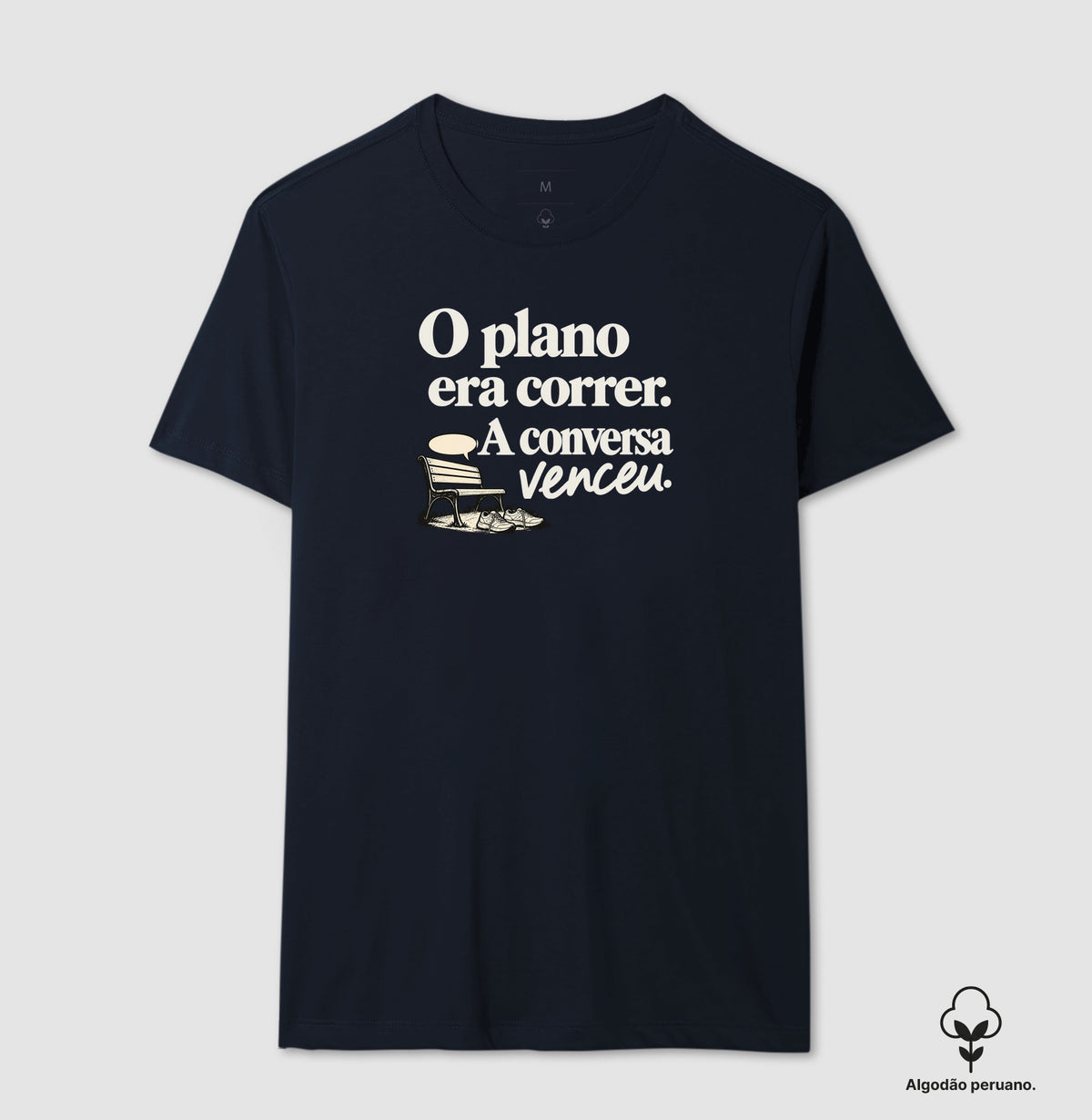 Camiseta Algodão Peruano - Planejamento Generoso