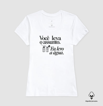 Camiseta Algodão Peruano - Dupla Combinada