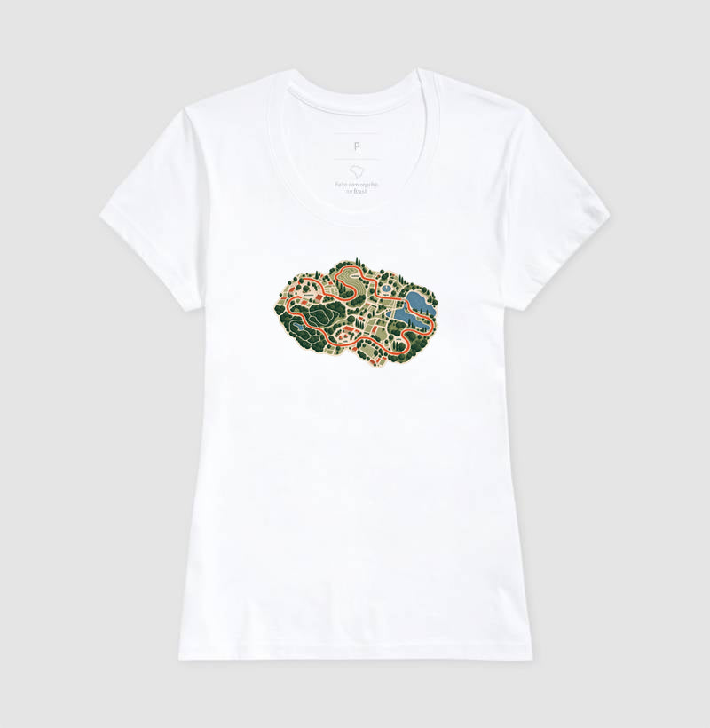 Camiseta Unissex - Mapa do Corre