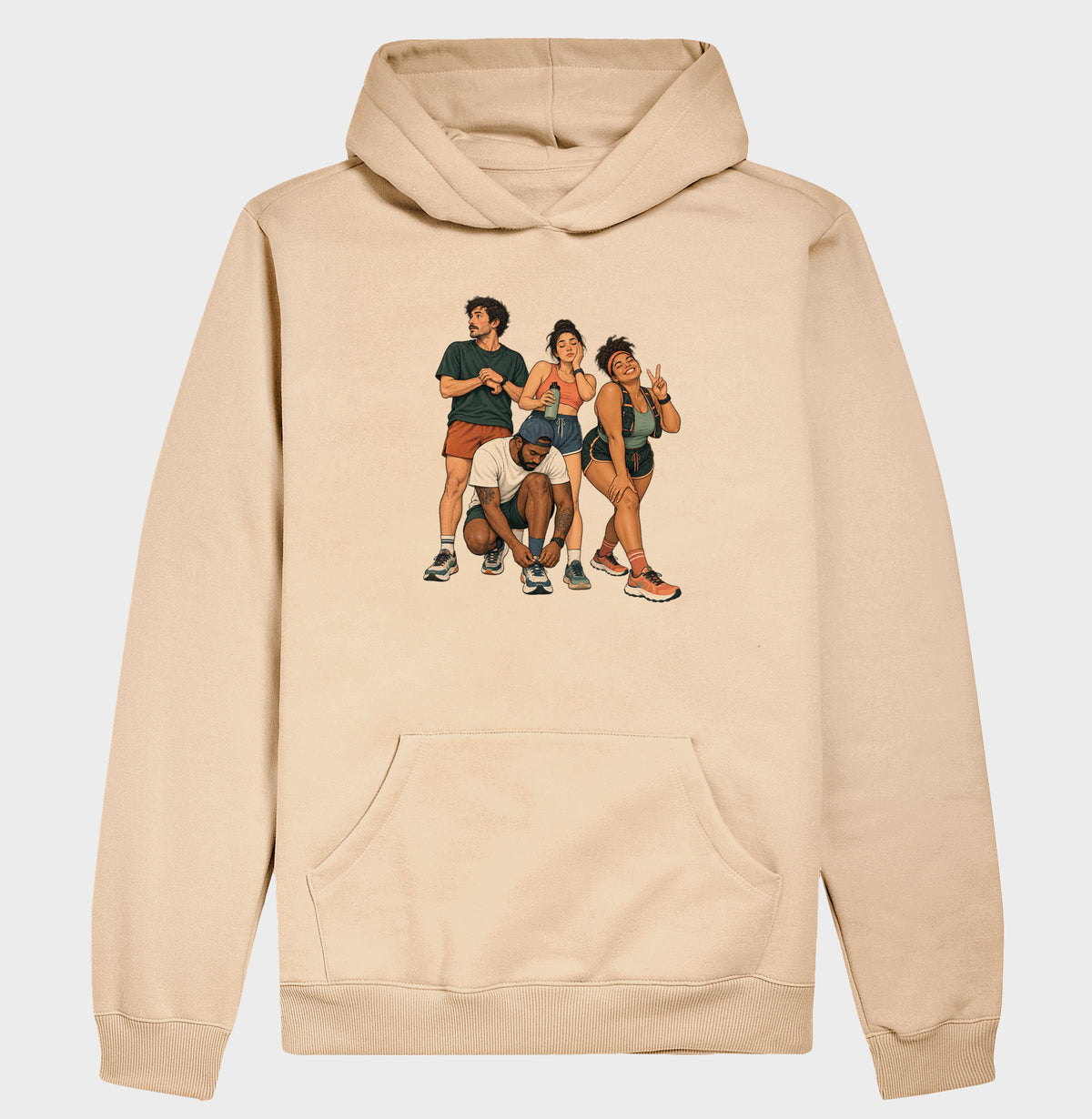 Hoodie Moletom - Foto Antes da Largada