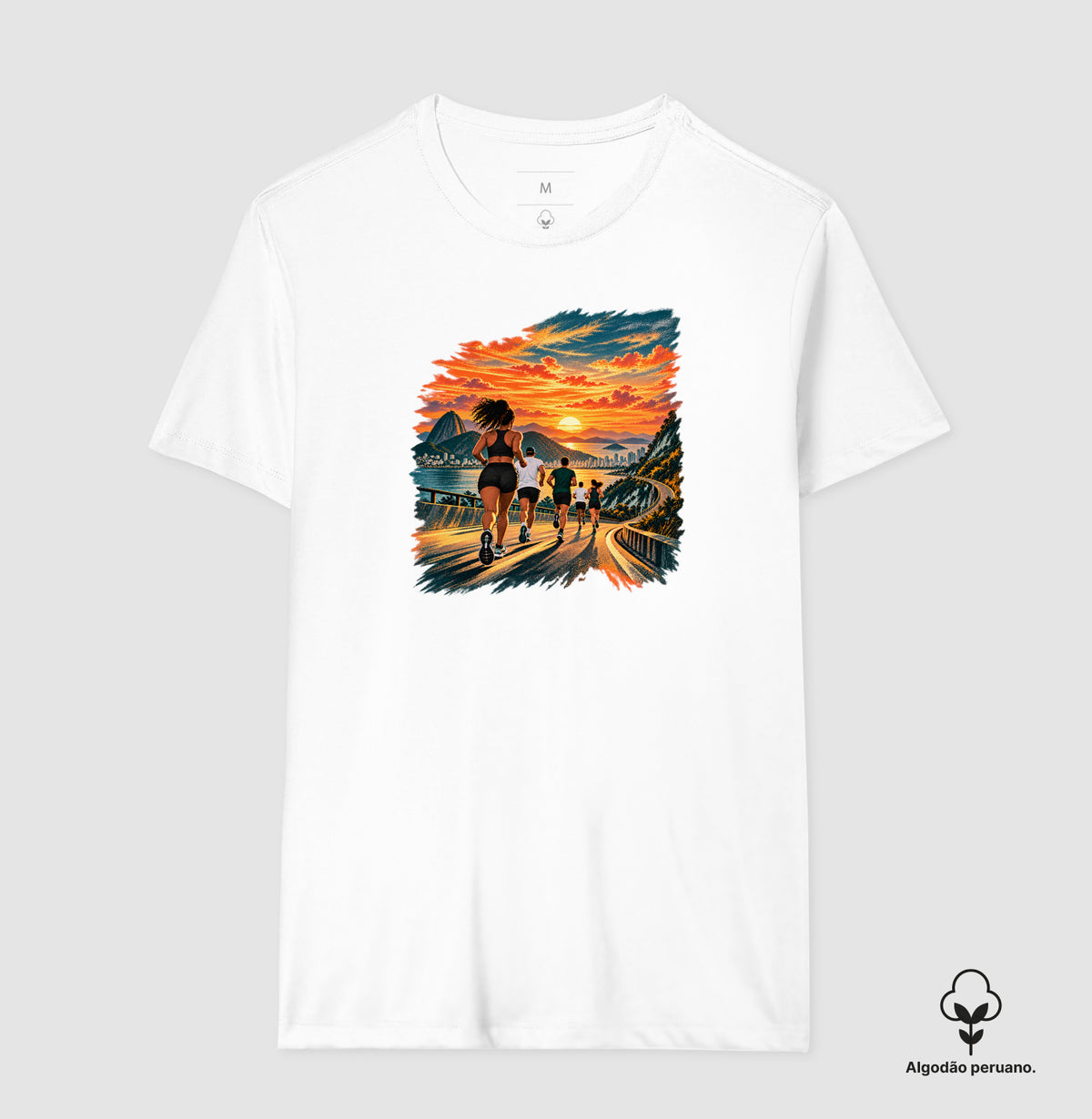 Camiseta Algodão Peruano - Última Luz