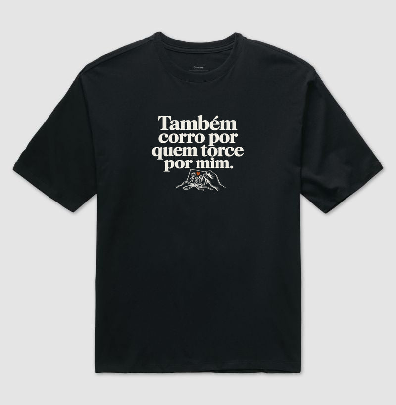 Camiseta Oversized - Torcida que Fica