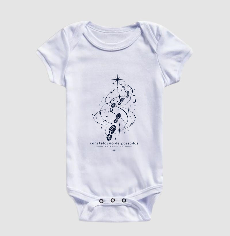Body Infantil - Constelação de Passos