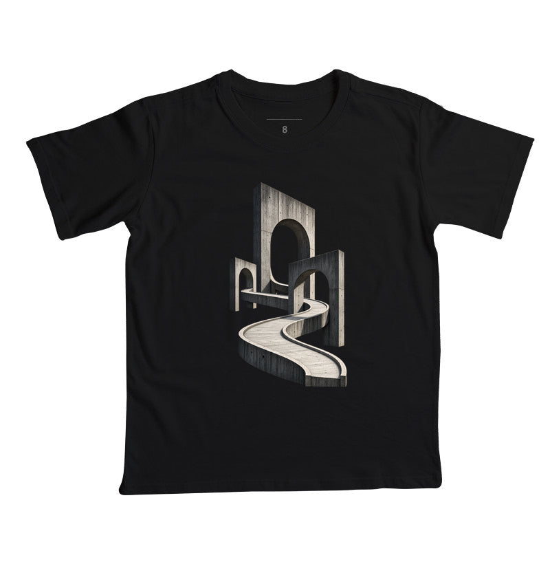 Camiseta Infantil - Horizonte de Concreto