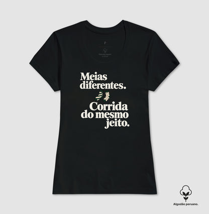 Camiseta Algodão Peruano - Par Diferente