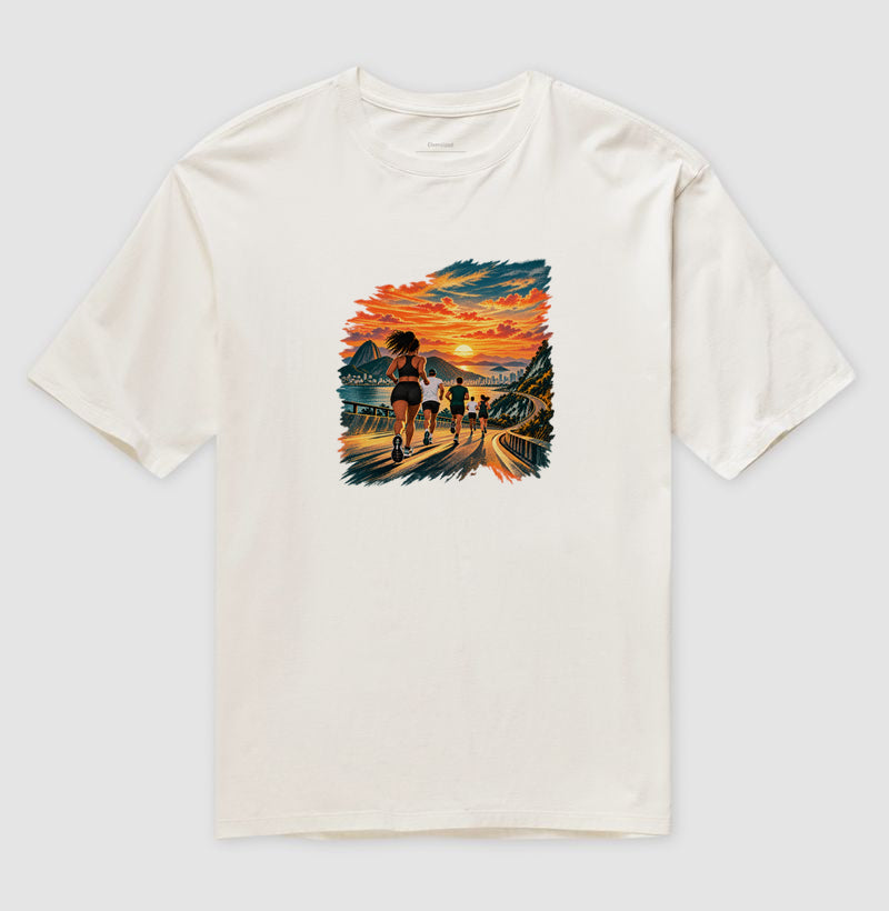 Camiseta Oversized - Última Luz