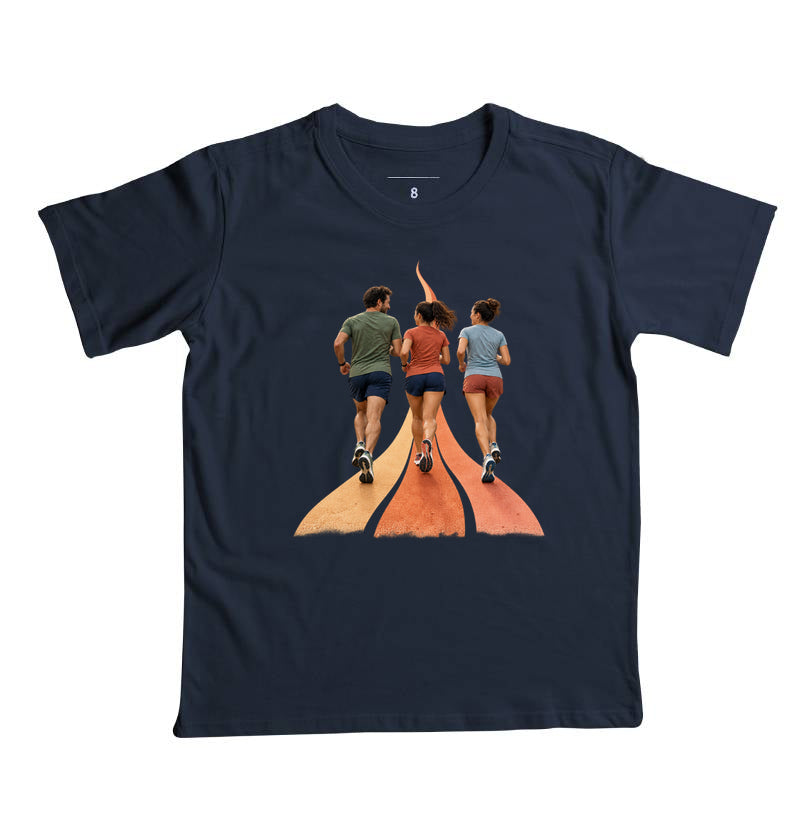 Camiseta Infantil - Último Quilômetro Juntos