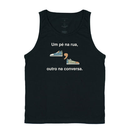Regata Unissex - Passo e Conversa, Preta