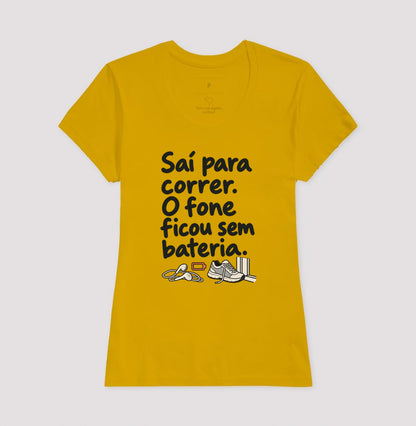 Camiseta Unissex - Fone Sem Carga