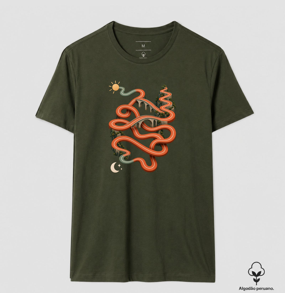 Camiseta Algodão Peruano - Só um Trote