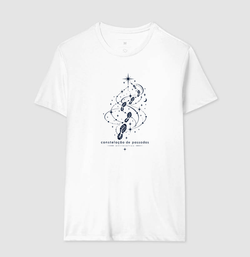 Camiseta Unissex - Constelação de Passos