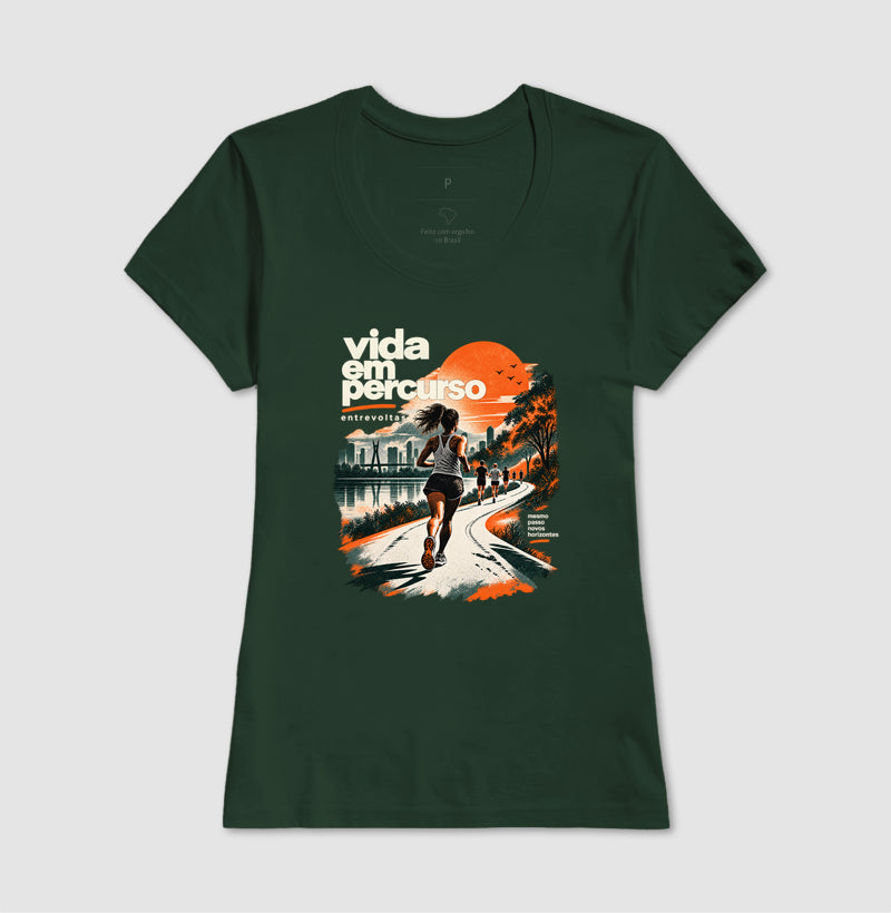 Camiseta Unissex - Vida em Percurso