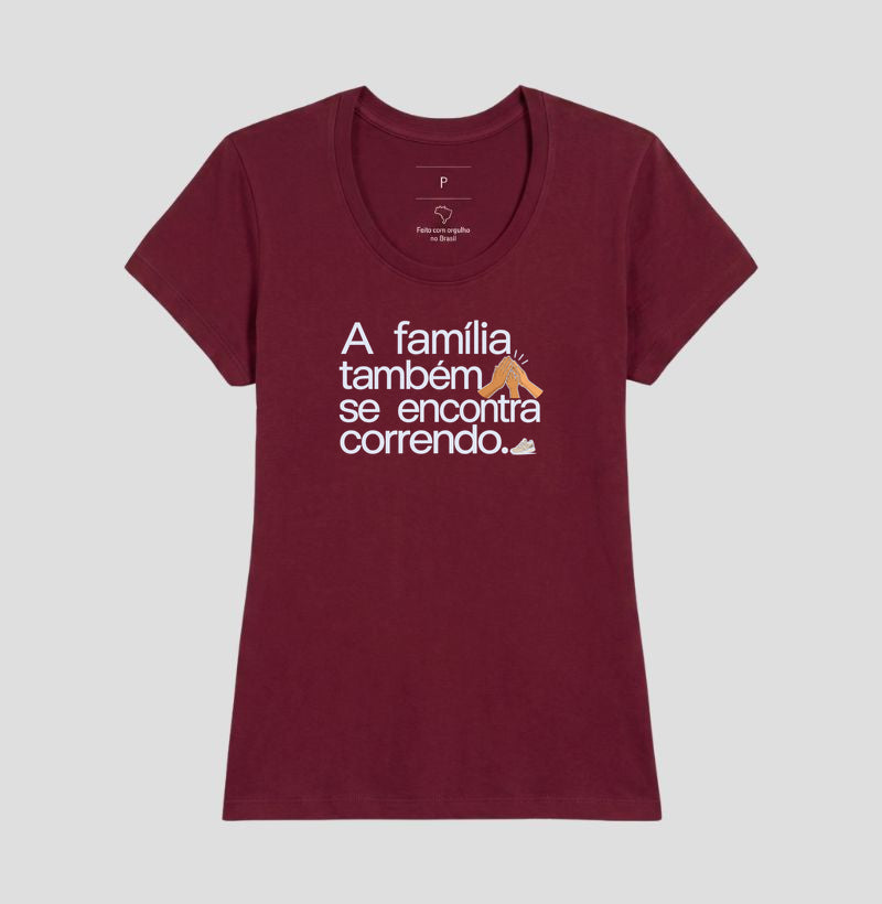 Camiseta Unissex - Família na Calçada