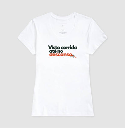 Camiseta Unissex - Corrida no Guarda-Roupa