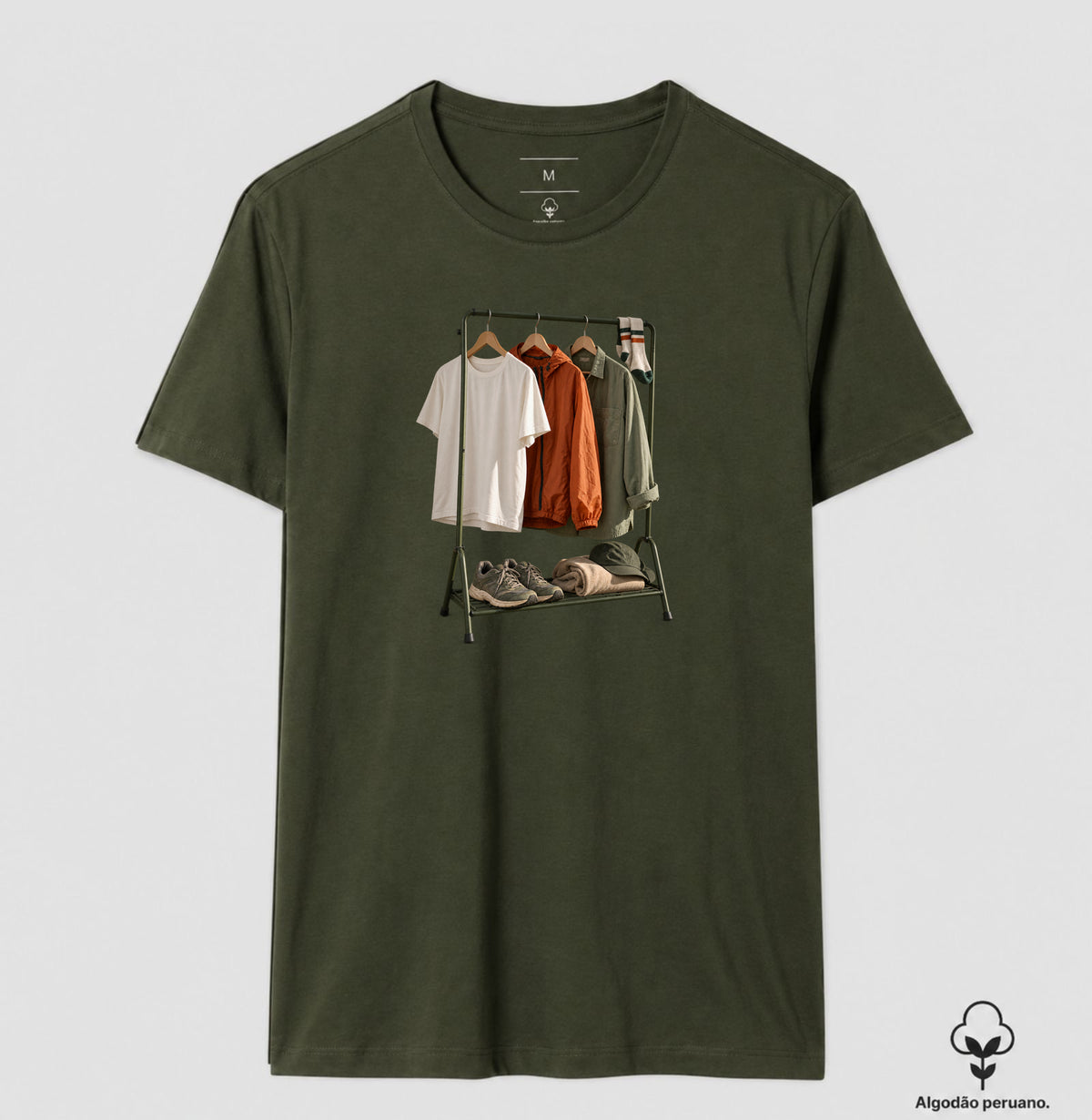 Camiseta Algodão Peruano - Guarda-Roupa Runner