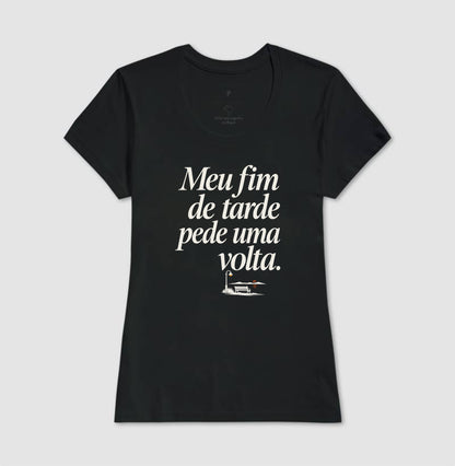 Camiseta Unissex - Noite de Esquina, Feminino, Preta