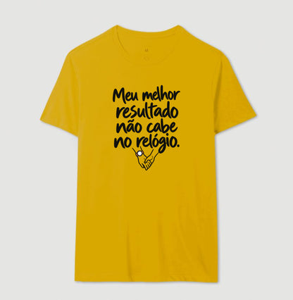 Camiseta Unissex - História Sem Número, Masculino, Amarelo