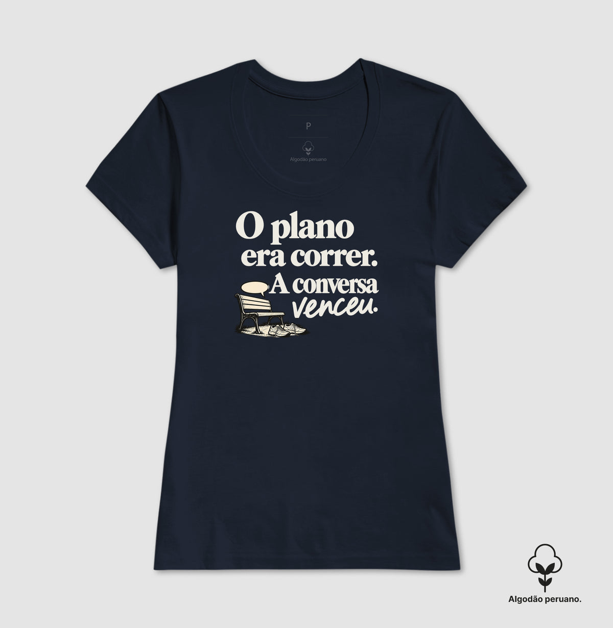 Camiseta Algodão Peruano - Planejamento Generoso