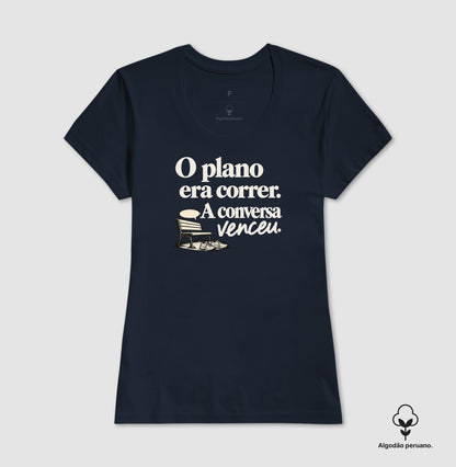Camiseta Algodão Peruano - Planejamento Generoso