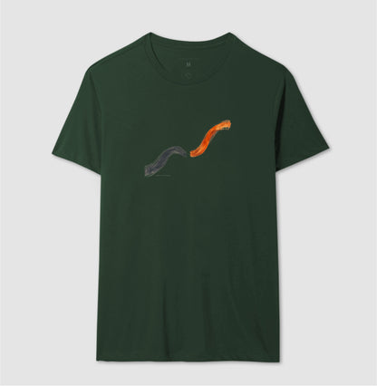 Camiseta Unissex - Voltei a Correr, Masculino, Verde