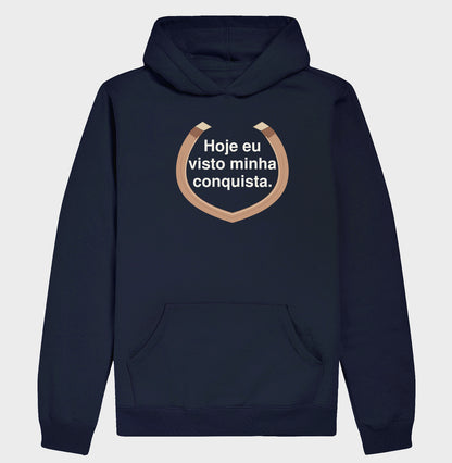 Hoodie Moletom - Conquista Vestida, Marinho