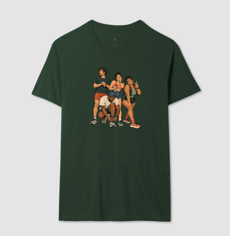 Camiseta Unissex - Foto Antes da Largada