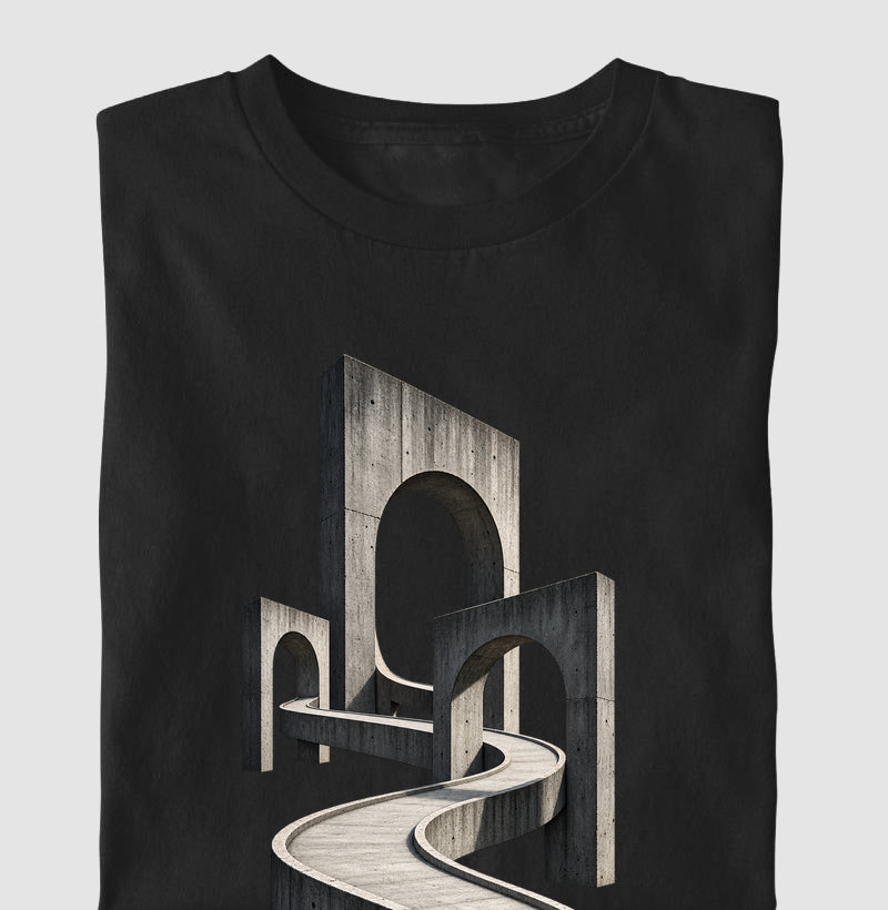 Camiseta Infantil - Horizonte de Concreto