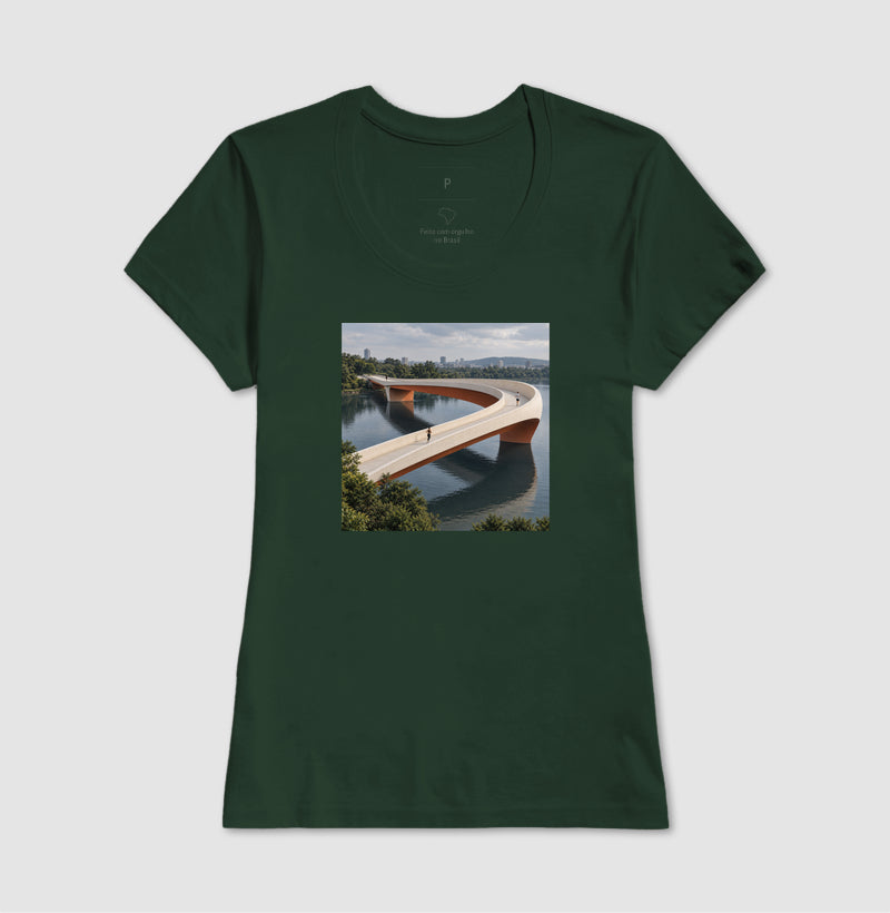 Camiseta Unissex - Pontes e Voltas