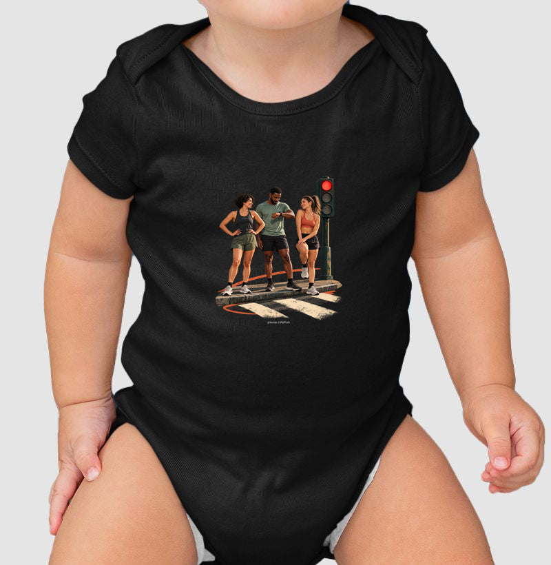 Body Infantil - Semáforo Vermelho