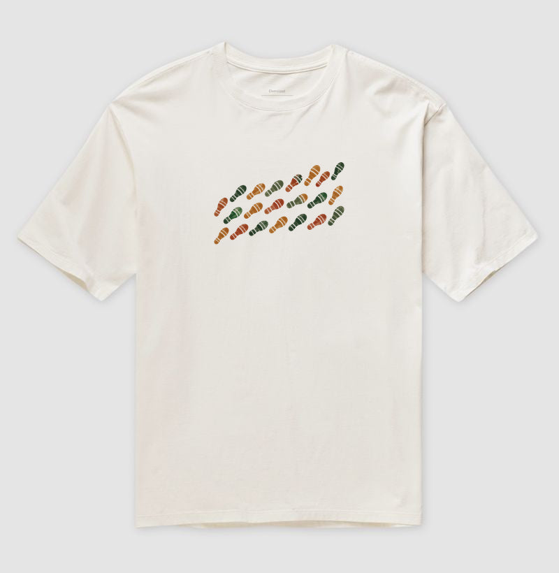 Camiseta Oversized - Passos que Ficaram