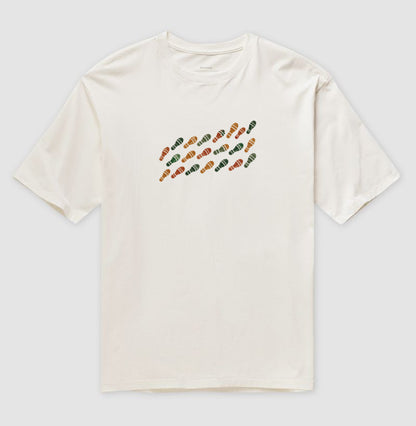 Camiseta Oversized - Passos que Ficaram