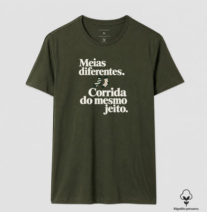 Camiseta Algodão Peruano - Par Diferente